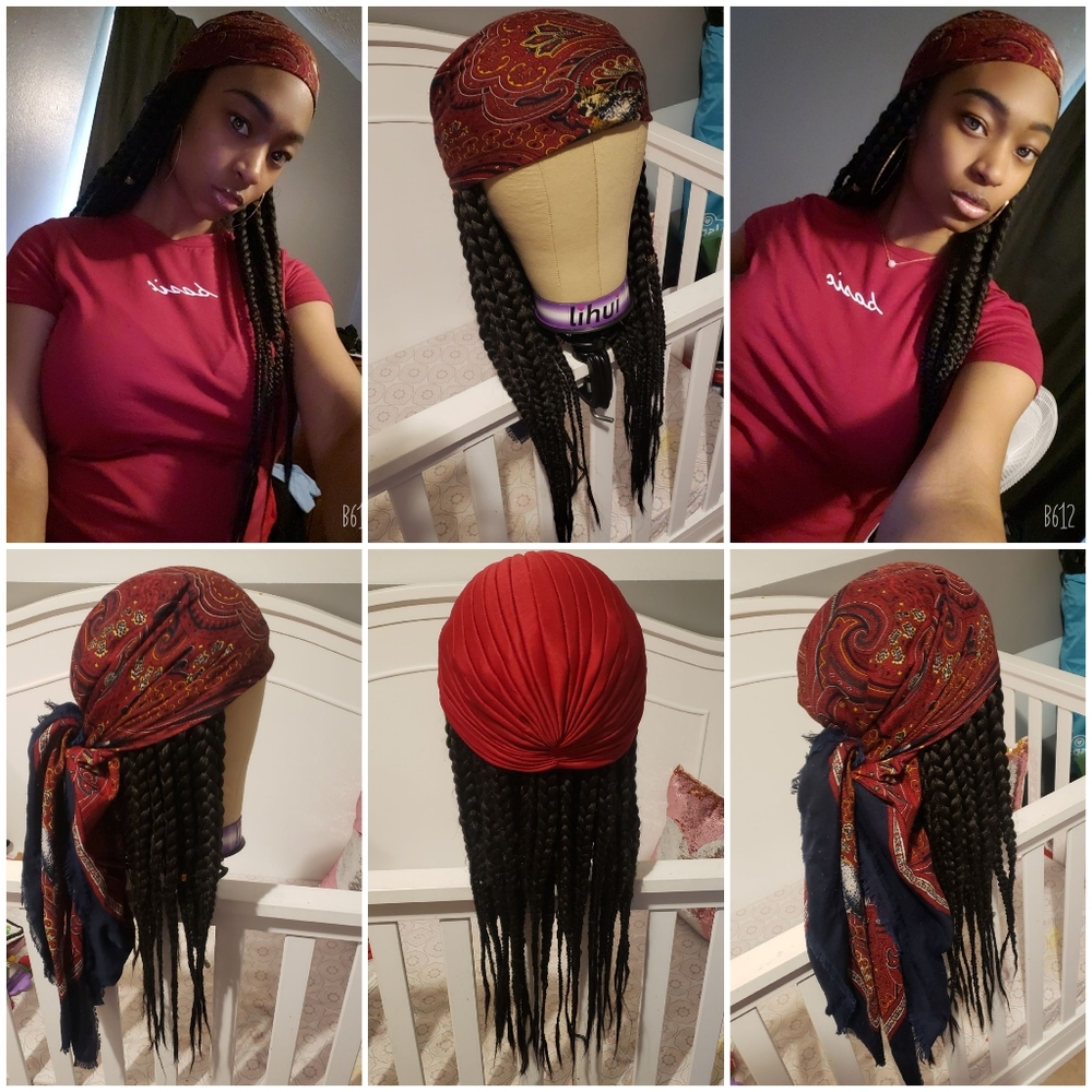 💥ETSY💥 Box Braid Grab n Go Wig